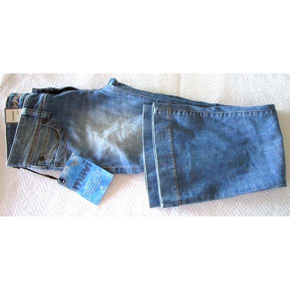 Mavi Kate Bellbottom Jeans 30/34 - Light Bohemian Star Denim 60's Flare NewWTags - Picture 7 of 7
